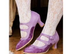 Women's Vintage Double Strap Mary Jane Heels – Retro Mid Heel Pumps with Button Closure for Formal & Casual Wear 2025 - TheIslandCowGirl