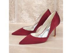 Women's Satin Pointed-Toe Stiletto Heels - Elegant High Heels for Evening Events, Parties, and Weddings 2025 - TheIslandCowGirl