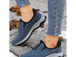 Women's Slip-On Outdoor Hiking Sneakers – Comfortable Breathable Non-Slip Shoes for Walking and Travel 2025 - TheIslandCowGirl