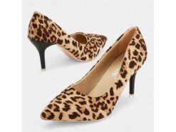 Women's Leopard Print Pointed-Toe High Heels with Stiletto Heel – Stylish Animal Print Pumps for Parties and Office Wear 2025 - TheIslandCowGirl