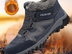 Men's Women Waterproof Winter Hiking Boots with Warm Fleece Lining - Anti-Slip Insulated Outdoor Shoes for Snow and Cold Weather Adventures 2025 - TheIslandCowGirl