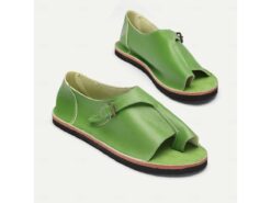Women's Leather Roman Sandals - Comfortable Casual Summer Footwear with Non-Slip Sole for Beach, Travel, and Everyday Wear 2025 - TheIslandCowGirl